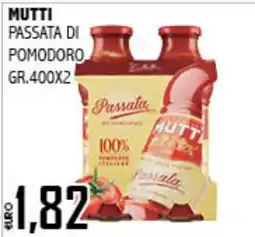 Big Food Mutti passata di pomodoro offerta