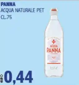 Big Food Acqua naturale Panna offerta