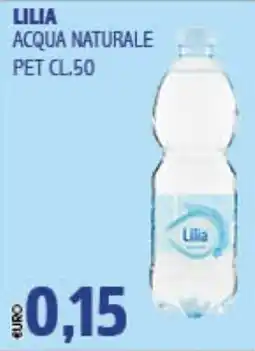 Big Food Acqua naturale Lilia offerta