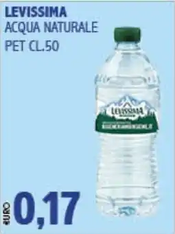 Big Food Acqua naturale Levissima offerta