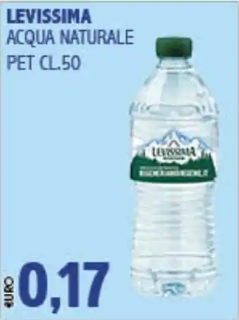 Big Food Acqua naturale Levissima offerta