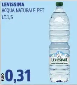 Big Food Acqua naturale Levissima offerta
