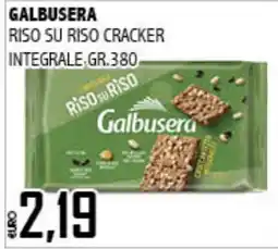 Big Food Riso su Riso cracker integrale Galbusera offerta