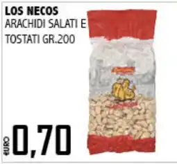 Big Food Los Necos arachidi salati e tostati offerta