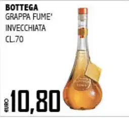 Big Food Bottega grappa fume' invecchiata offerta