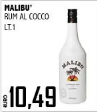Big Food Malibu rum al cocco offerta