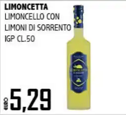 Big Food Limoncetta limoncello con limoni di sorrento offerta
