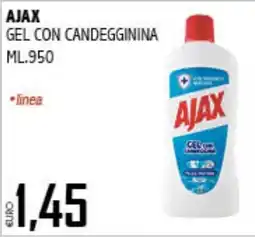 Big Food Ajax gel con candeggina offerta