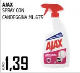 Big Food Ajax spray con candeggina offerta