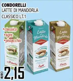 Big Food Latte di mandorla classico Condorelli offerta