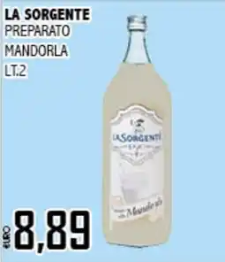 Big Food La Sorgente preparato mandorla offerta