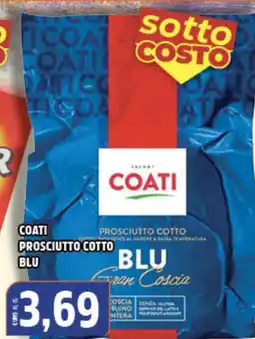 Big Food Coati prosciutto cotto blu offerta