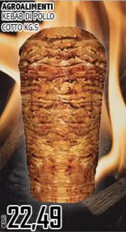 Big Food Kebab di pollo offerta