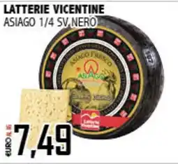 Big Food Asiago 1/4 sv. nero offerta