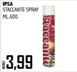 Big Food Ipsa staccante spray offerta