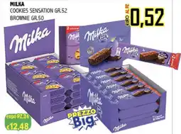 Big Food Milka Cookies Sensation/Brownie offerta