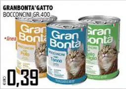 Big Food Gran Bontà Gatto Bocconcini offerta