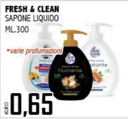 Big Food Fresh & Clean Sapone liquido offerta