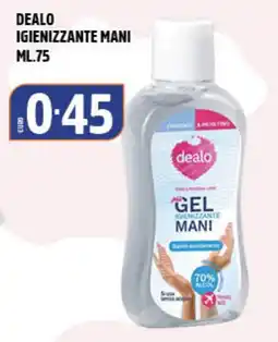 Big Food Dealo gel igienizzante mani offerta