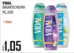 Big Food Vidal bagnoschiuma offerta