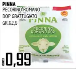 Big Food Pinna pecorino romano dop grattugiato offerta