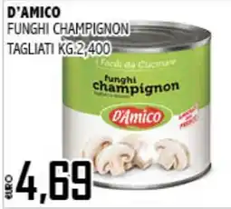 Big Food Funghi champignon D'Amico offerta