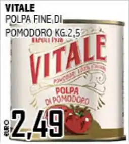 Big Food Polpa fine di pomodoro Vitale offerta