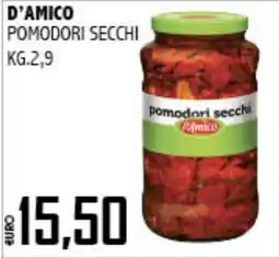 Big Food D'Amico pomodori secchi offerta