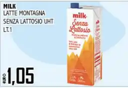 Big Food Milk Latte Montagna Senza Lattosio UHT offerta