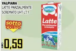 Big Food Latte parzialmente scremato Valpiana offerta