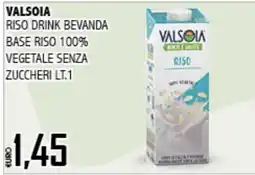 Big Food Valsòia riso drink bevanda offerta