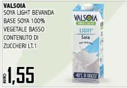 Big Food Valsolia soya light bevanda offerta
