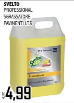 Big Food Svelto sgrassatore pavimenti offerta