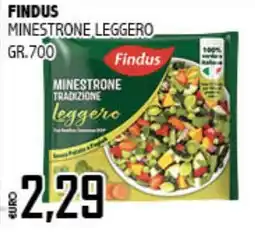 Big Food Findus minestrone leggero offerta