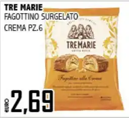 Big Food Tre Marie Fagottino Surgelato Crema offerta