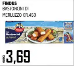 Big Food Findus bastoncini di merluzzo offerta