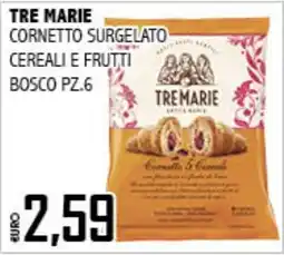 Big Food Cornetto surgelato cereali e frutti bosco tre marie offerta