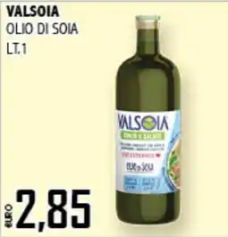Big Food Olio di soia Valsoia offerta