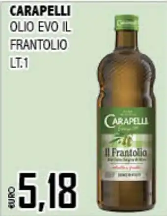 Big Food Carapelli olio Evo il Frantolio offerta
