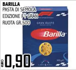 Big Food Pasta di semola Barilla Edizione F1 Gran Ruota offerta
