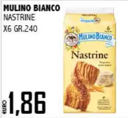 Big Food Mulino Bianco Nastrine offerta