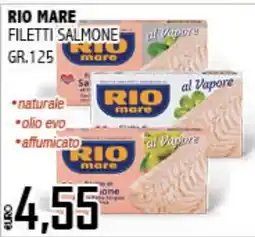 Big Food Filetti salmone Rio mare offerta