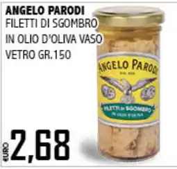 Big Food Angelo Parodi filetti di sgombro offerta