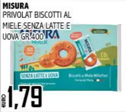 Big Food Privolat biscotti al miele senza latte e uova offerta