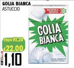 Big Food Golia bianca astuccio offerta