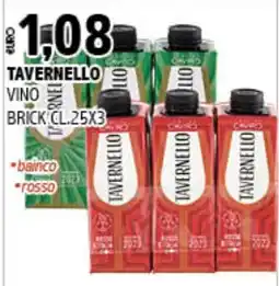 Big Food Vino Tavernello offerta
