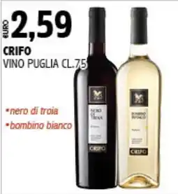 Big Food Crifo vino puglia offerta