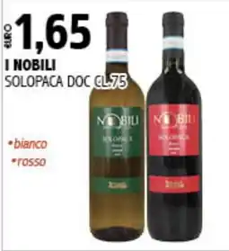 Big Food I Nobili Solopaca DOC offerta