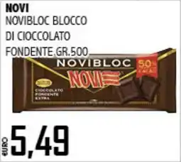 Big Food Novibloc blocco di cioccolato fondente offerta