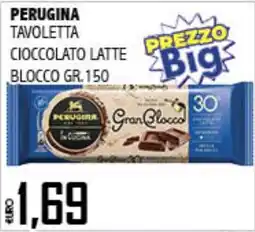 Big Food Perugina cioccolato latte blocco offerta